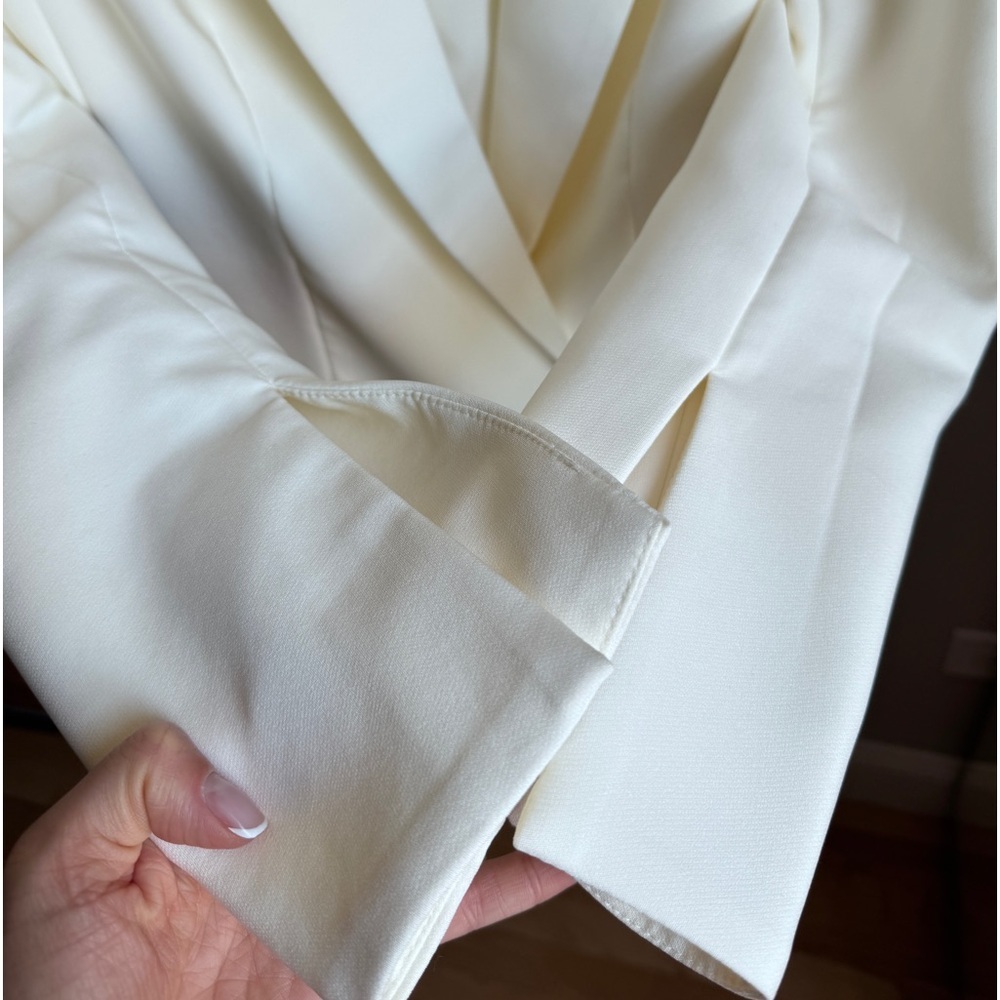 LICHI Belted Cream Mini Dress in Small - Picture 10 of 16